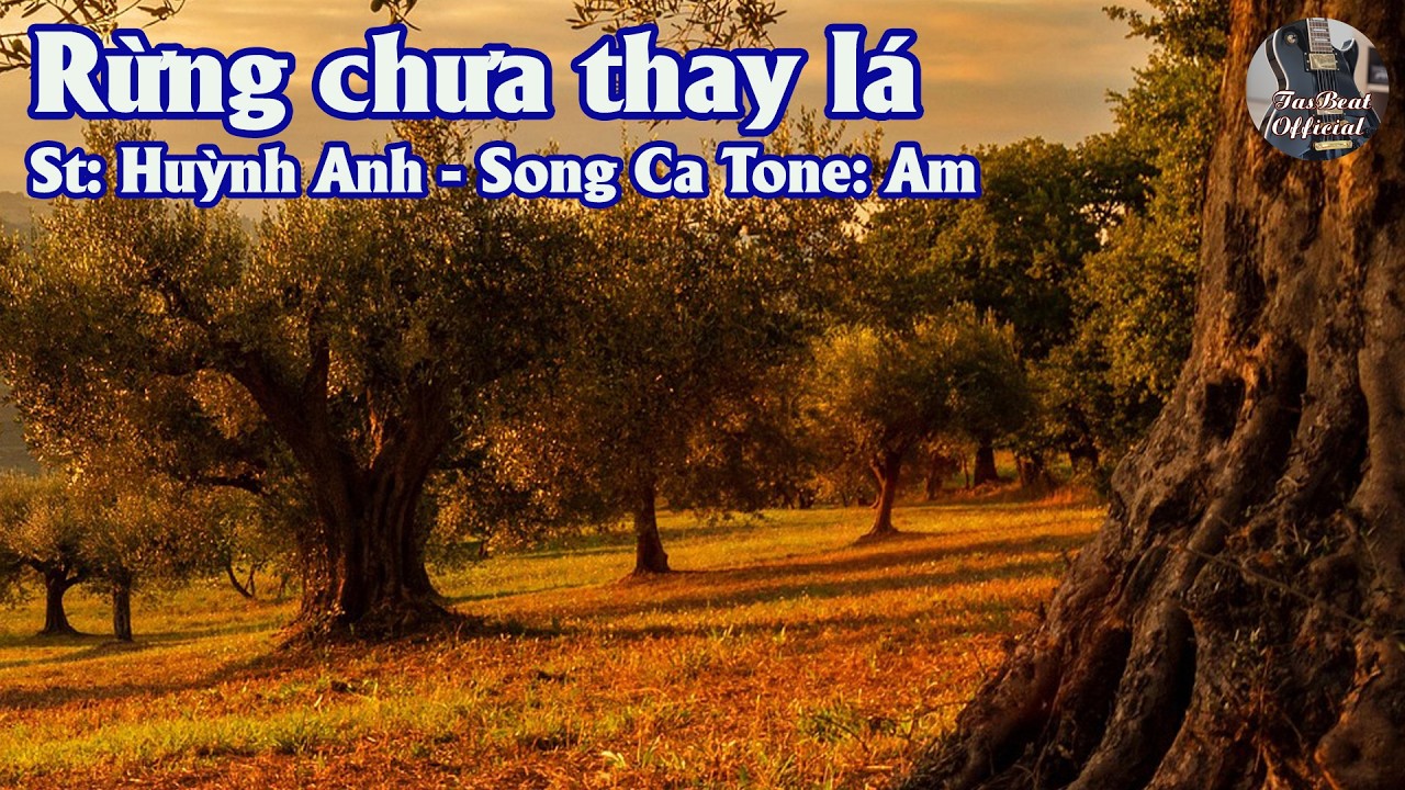 Karaoke Song Ca Rừng Chưa Thay Lá | Song Ca & Tình Khúc