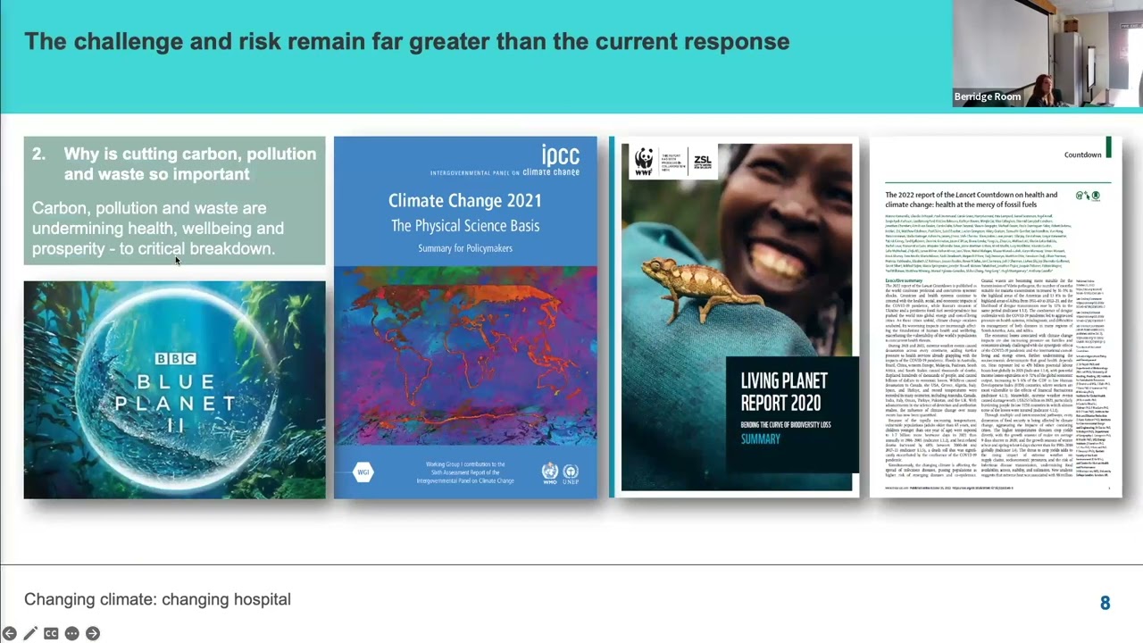 “Changing Climate: Changing Hospital” by Katie Sell and Richard Hales