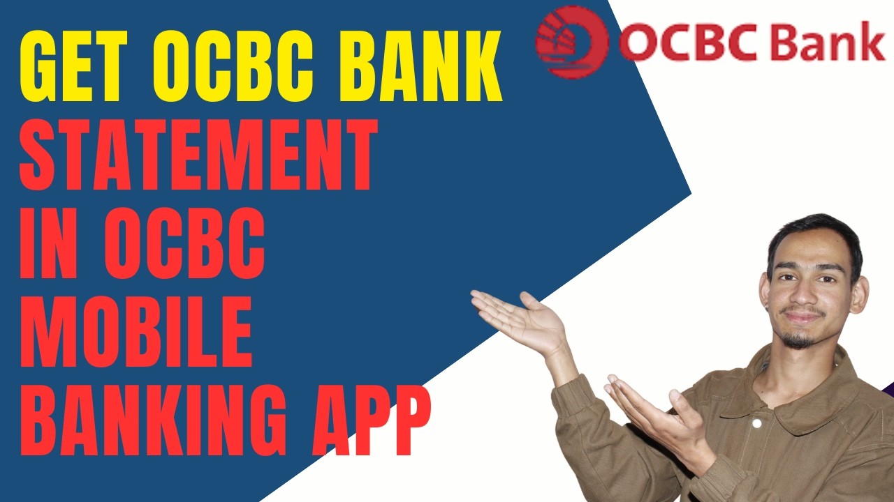 How To Get OCBC Bank Statement in OCBC Mobile Banking App