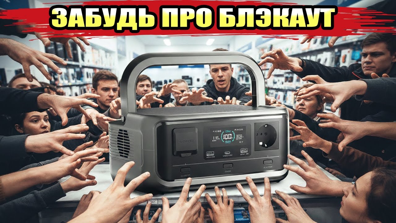 Почему все Покупают эту ДЕШЁВУЮ Электростанцию? | ALLPOWERS VOLIX P300