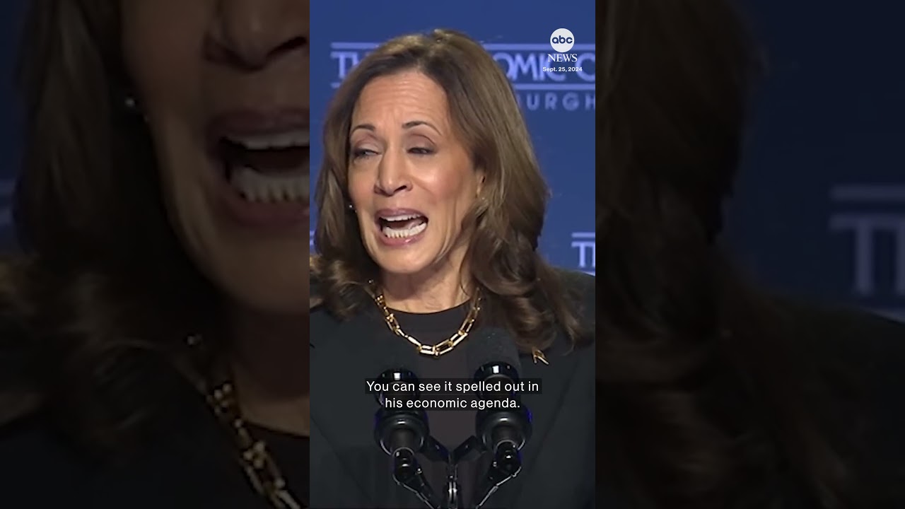 Vice President Kamala Harris slams Trump's economic agenda