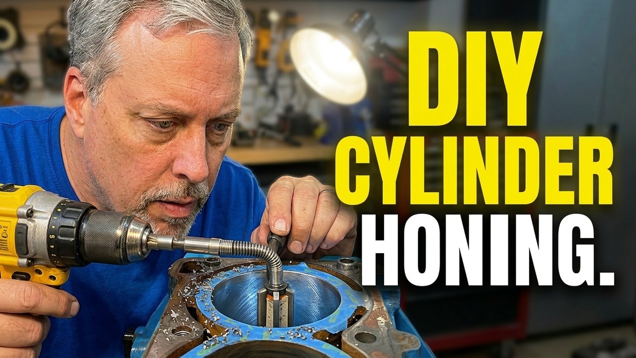 Ford F150 Engine Rebuild Part 2: How to Ream and Hone Cylinders