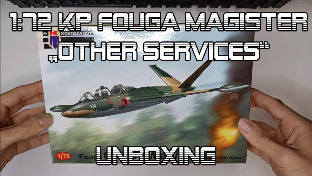 Kovoz&aacute;vody Prostějov 1:72 Fouga CM.170 Magister - 