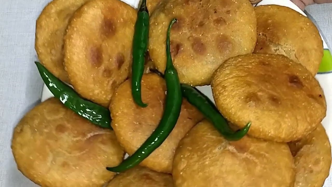 Gehu Ke Aate Aur Matar Ka Nashta/Green Peas Wheat Flour Recipe/ Mater Aaloo Ki Kachori Recipe/Nashta