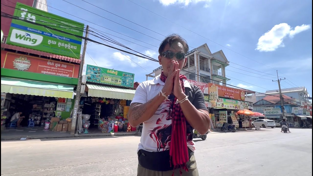 Phsar  Chhouk wa #2 In Pochengtoung ,Phnom Penh  ផ្សារឈូកវ៉ារនៅពោធ៌ចិនតុង,ភ្នំពិញ