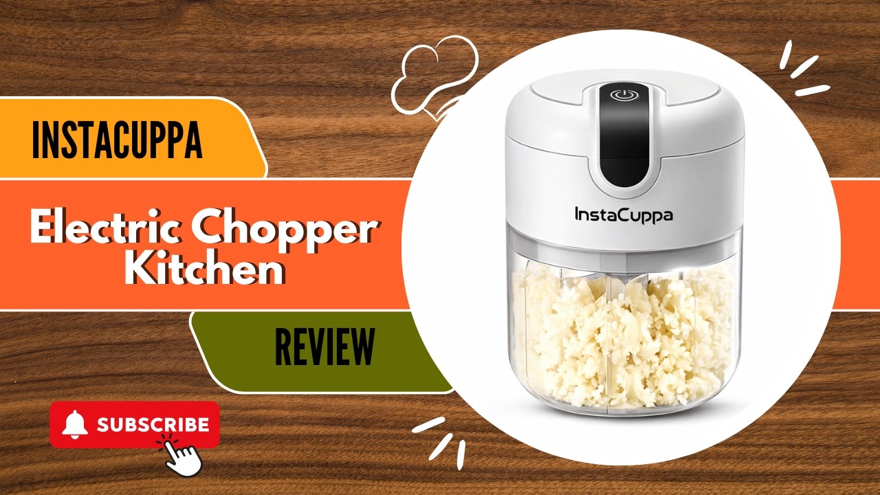InstaCuppa Mini Electric Chopper Review & Unboxing | Best Small Food Processor?