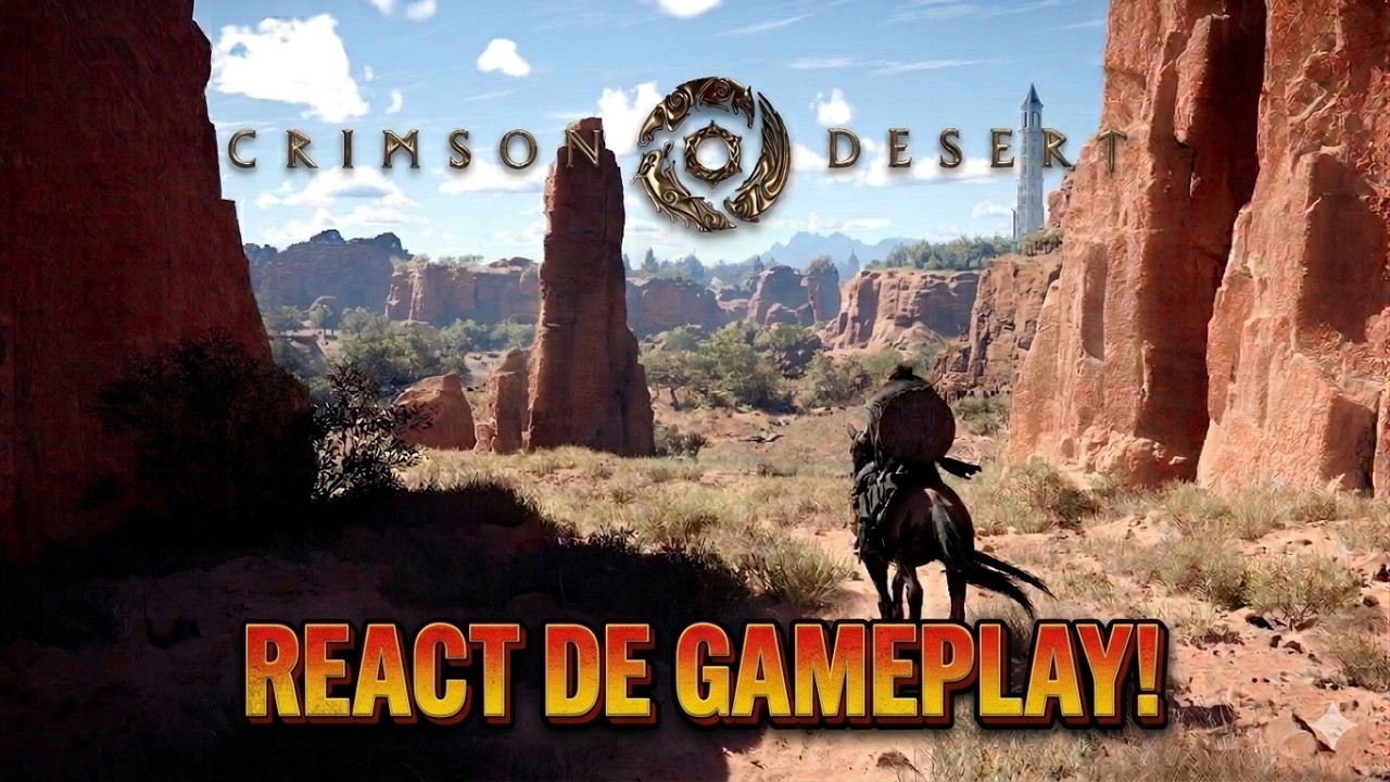 CRIMSON DESERT - GAMEPLAY - REACT