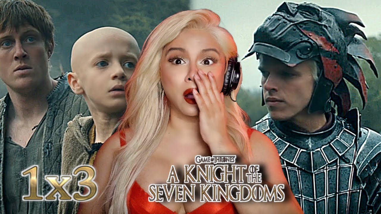 Реакция на 3 серию 1 сезона сериала «Рыцарь семи царств» | HBO MAX | Игра престолов