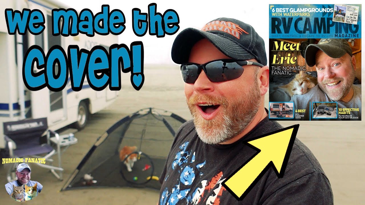 RV Camping Magazine Cover Story Feature ~ RV Adventures CHILLY Summer