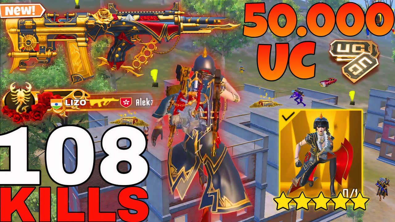 108 KILLS!😍NEW BEST NYXEN ROSE AUG GAMEPLAY W/ NYXEN SINISTRA SET 🤑SAMSUNG,A7,A8,J2,J3,J4,J5,J6,J7