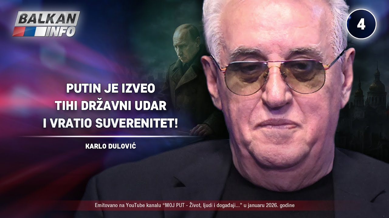 INTERVJU: Karlo Dulović – Putin je izveo tihi državni udar i vratio Rusiji suverenitet! (06.01.2025)