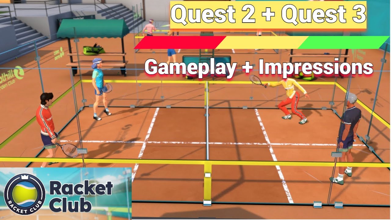 Racket Club Quest 2 / 3 Gameplay + Impressions - Pickleball + Squash + Tennis Is Fun?
