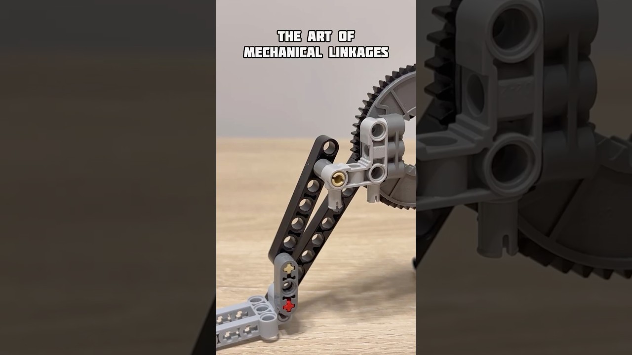 The Art of Mechanical Linkages #lego #technic #legotechnic #mechanical #linkage