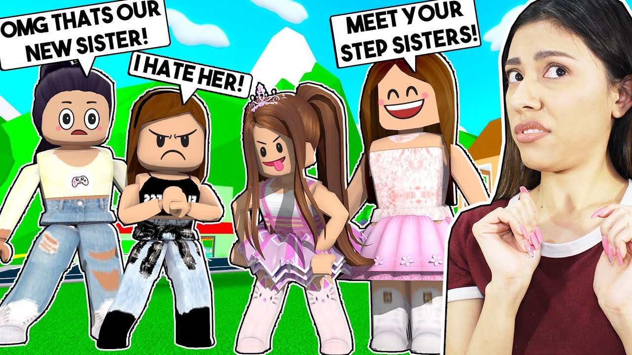 We Met Our EVIL STEP SISTER For The First Time and We HATE HER! (Roblox Roleplay)