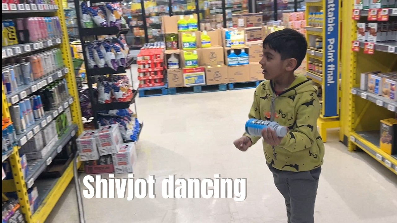 Shivjot dancing | Shopping vlog | Kamlesh