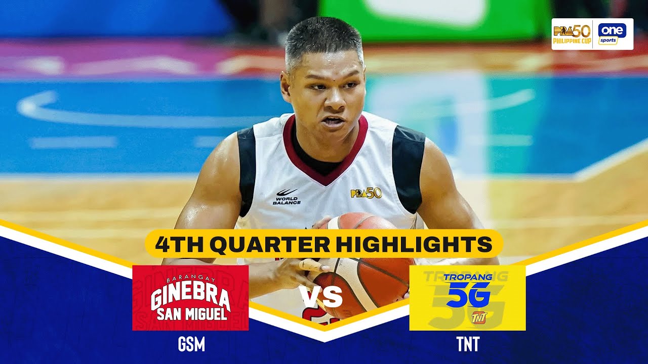 TNT vs. BRGY. GINEBRA | 4TH QUARTER HIGHLIGHTS | PBA SEASON 50 PHILIPPINE CUP | OCT. 15, 2025