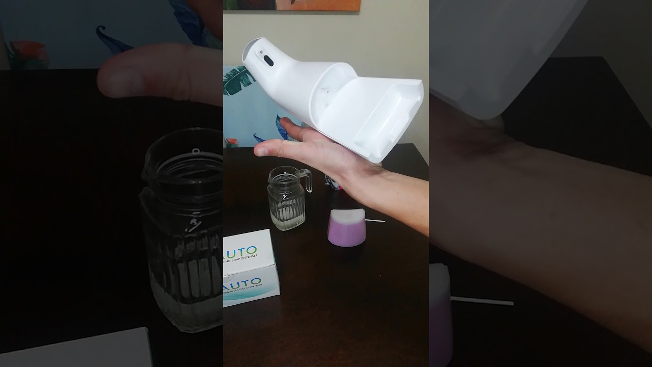 Funcionamiento dispensador de jabón automático