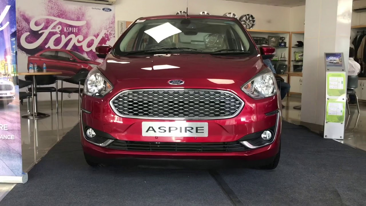 FORD ASPIRE FACELIFT 2018 || WALKAROUND || FEATURES || NEW ENGINE || PRICE