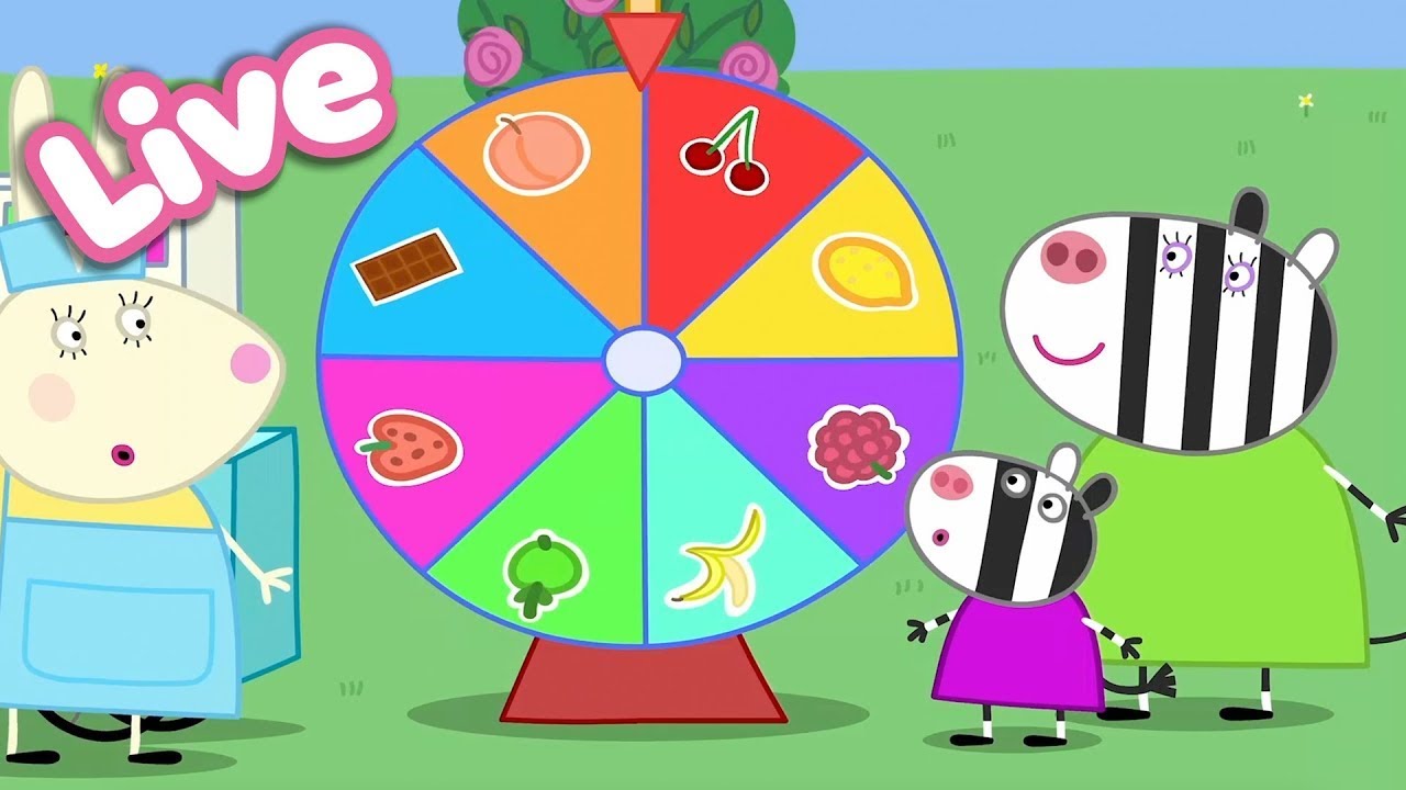 🍎 Peppa Pig Best Bites LIVE! 🐷 Peppa’s Food & Cooking Moments |  Tales Full Episodes 24/7