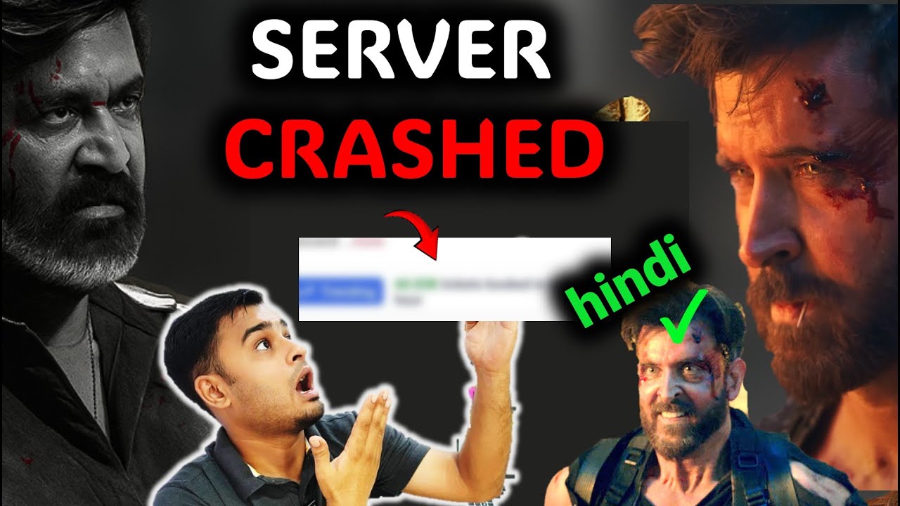BMS Crashed - Hrithik Roshan DESTROYS Records on day 2 collection  | War 2 + Coolie Collection