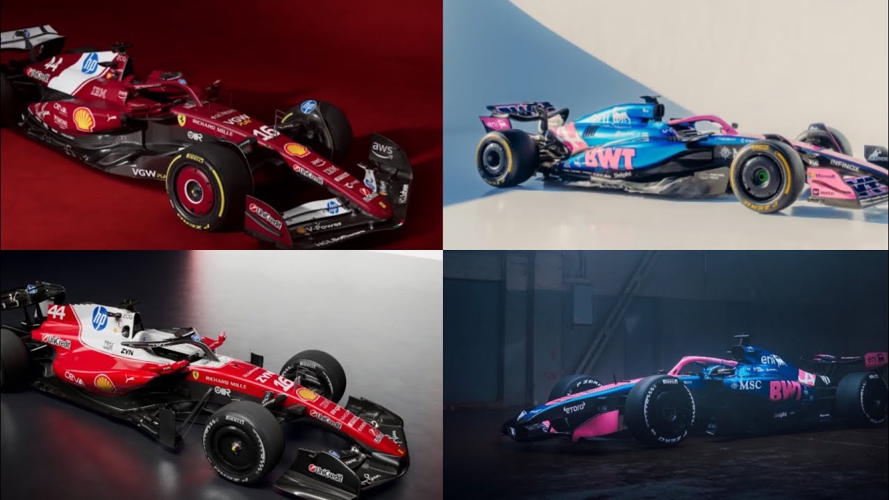 Ferrari & Alpine F1 2026 Livery Revealed