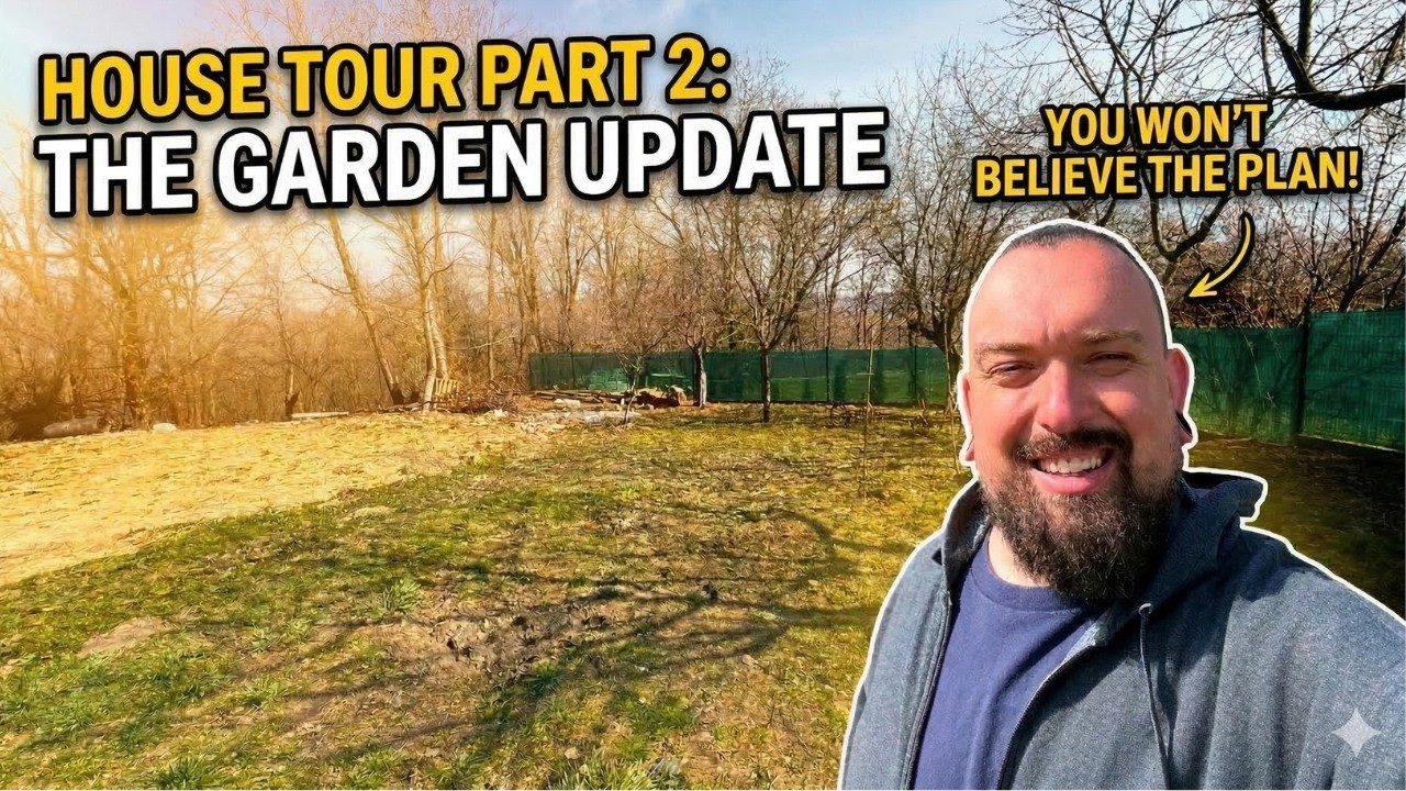 Tackling My BIGGEST Project Yet! (House Tour Part 2: Garden Update)