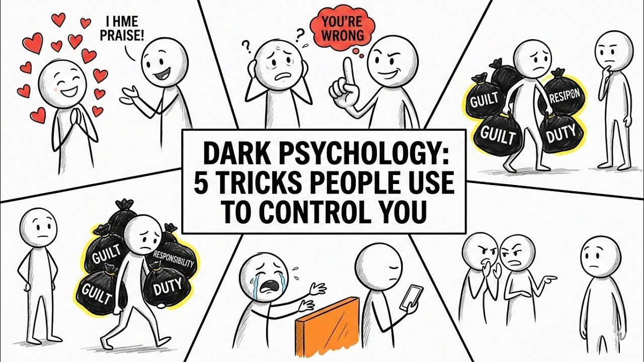 Dark Psychology: 5 Tricks People Use To Control You 