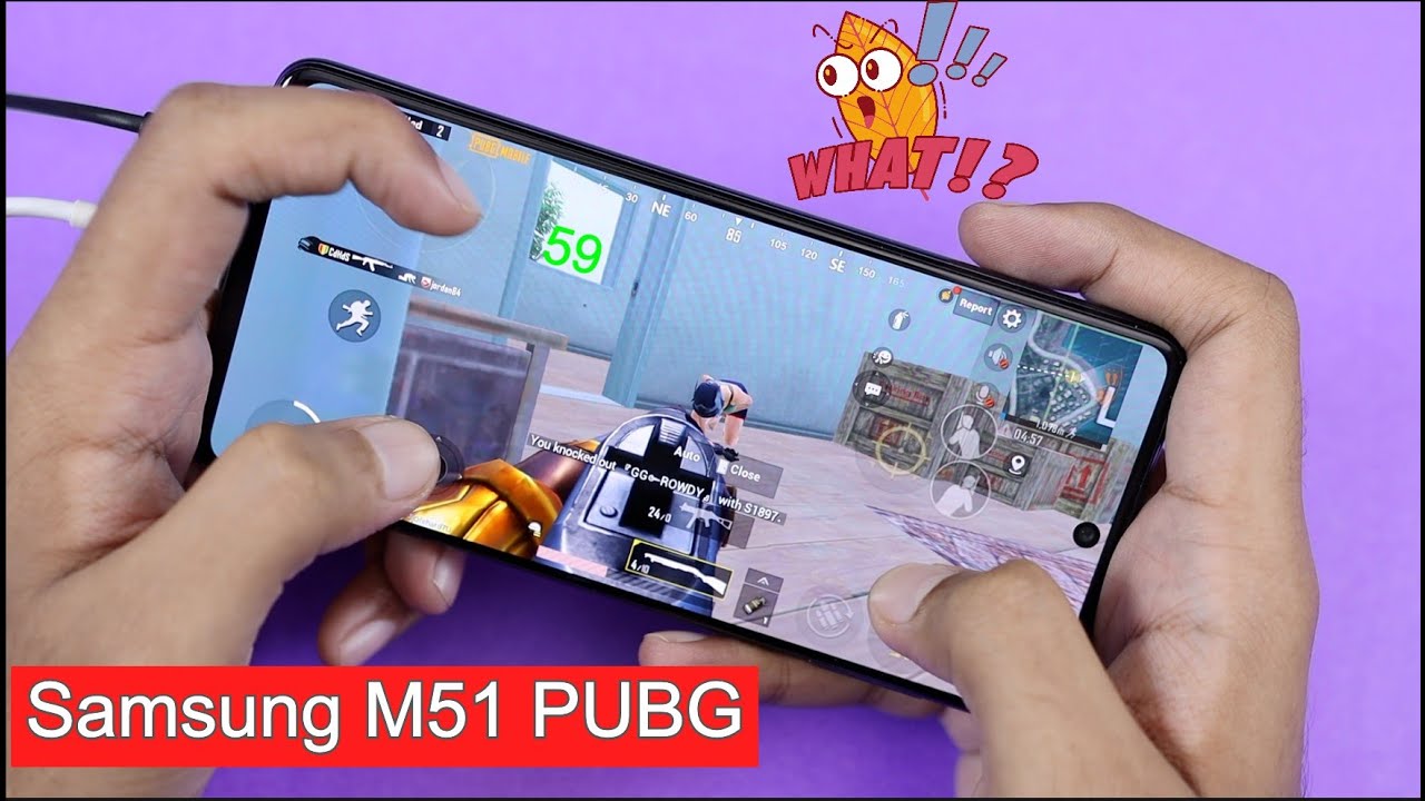 Samsung Galaxy M51 PUBG Mobile Gaming Test With FPS | Smooth Extreme 60 FPS Gameplay