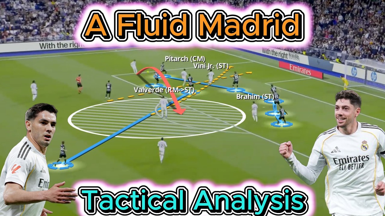 An&aacute;lisis t&aacute;ctico del Real Madrid 4-1 Elche: Un rendimiento fluido
