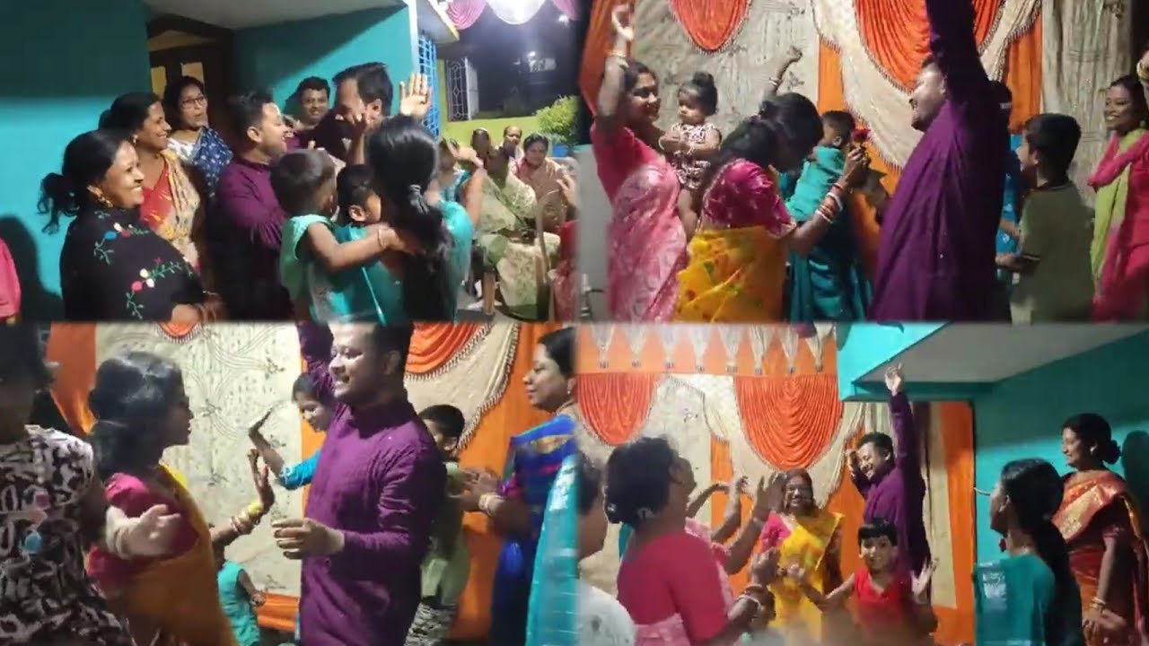 বিয়ে বাড়িতে একটু নাচ, গান🤗 দাদা আর বউদির বউ ভাতের দিন অনুষ্ঠান শাশুরি আর বৌমা খুব সুন্দর নাচ করলো🤗