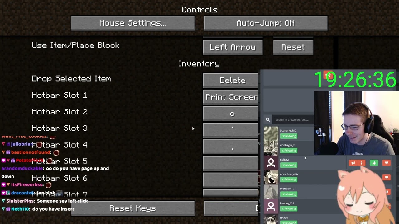 1:13 CHAT CHOOSES CONTROLS random seed