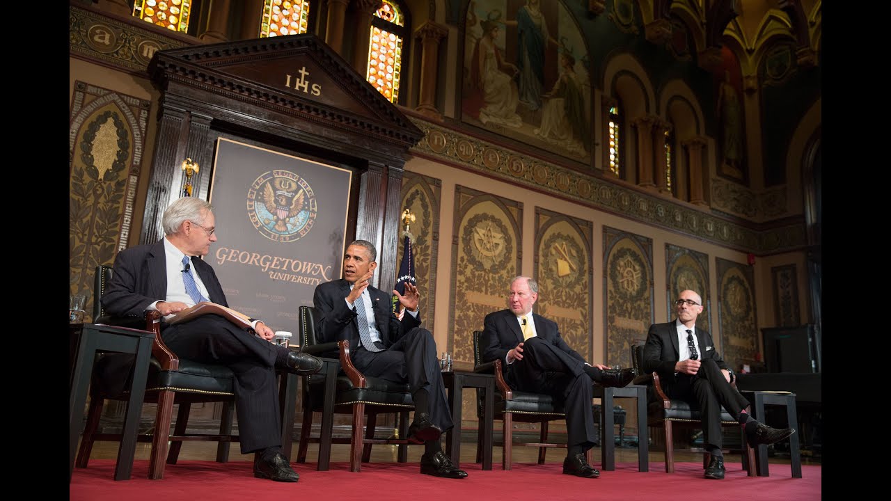 The President Joins a Conversation on Poverty
