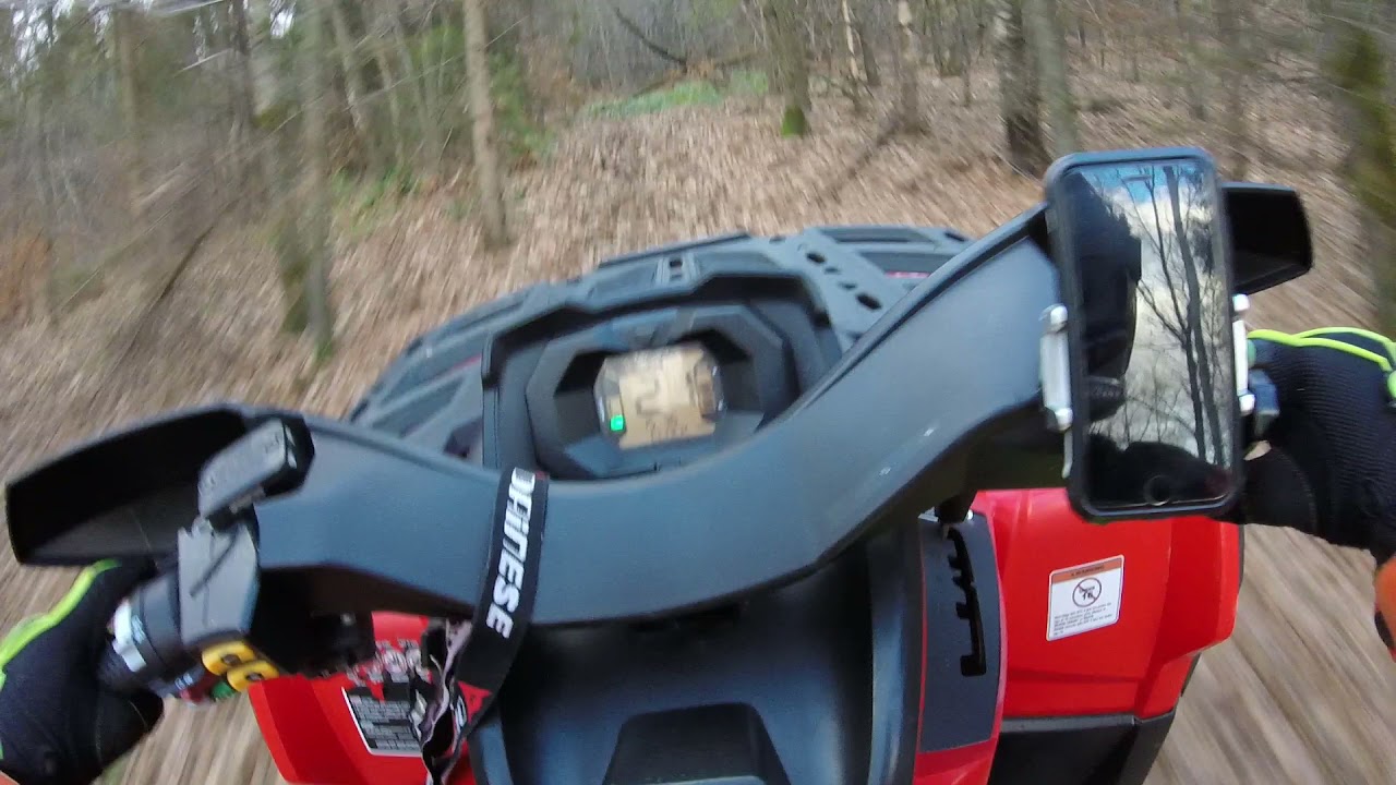 BRP 500 Outlande. Карпати
