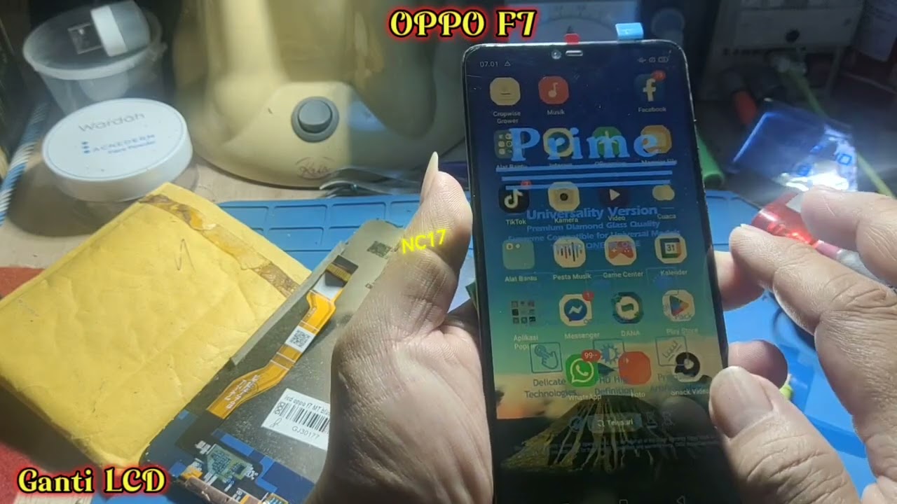 GANTI LCD OPPO F7
