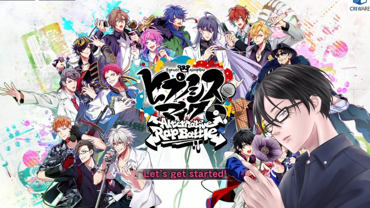 【ヒプマイA.R.B実況 #1】美青年が大好きな上に女性に支配されたいバイの男がDJ見習いになってみた　下品注意！（メインシナリオ1stプロローグ前編）