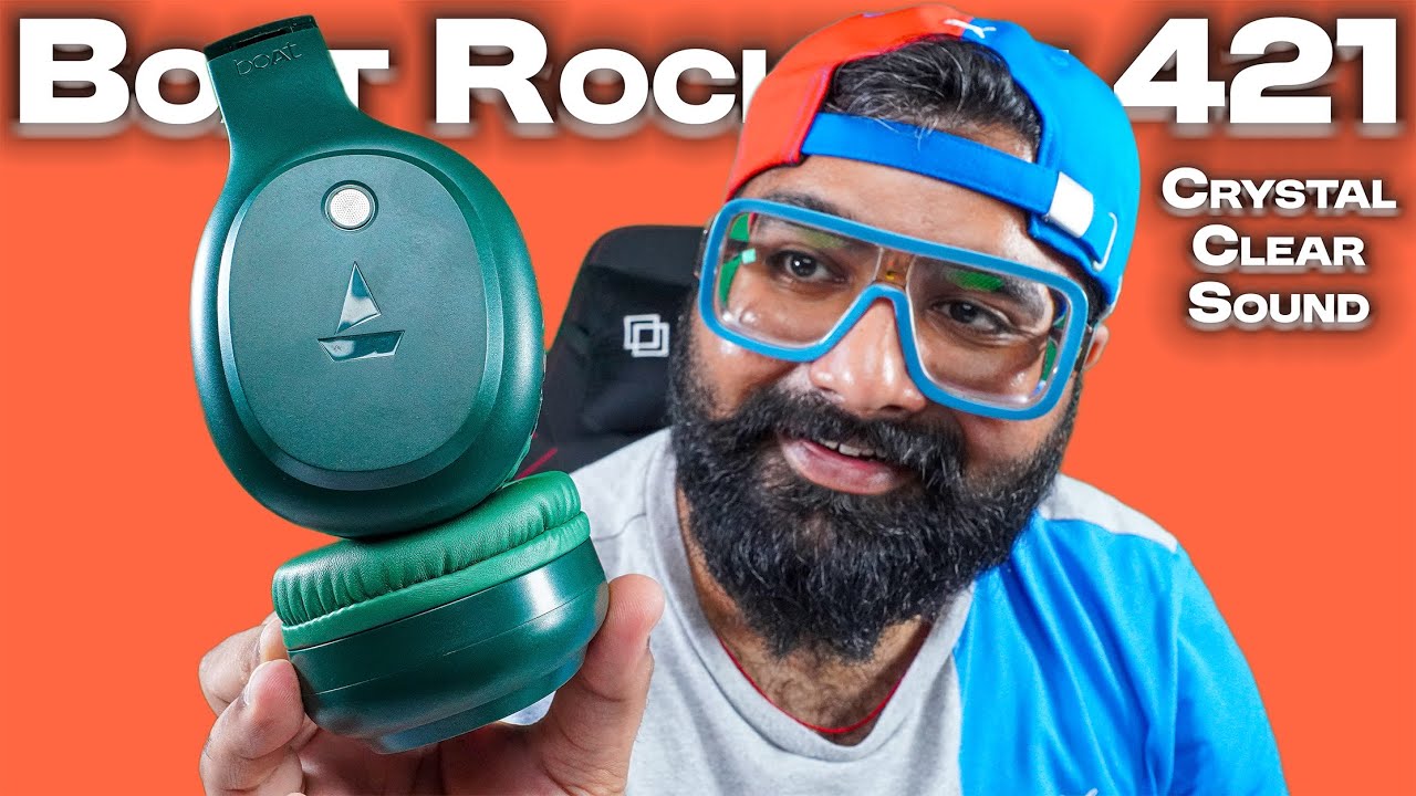 Unboxing boAt Rockerz 421 Headphones | 40H Battery, BEAST Mode, Best Under ₹1500?
