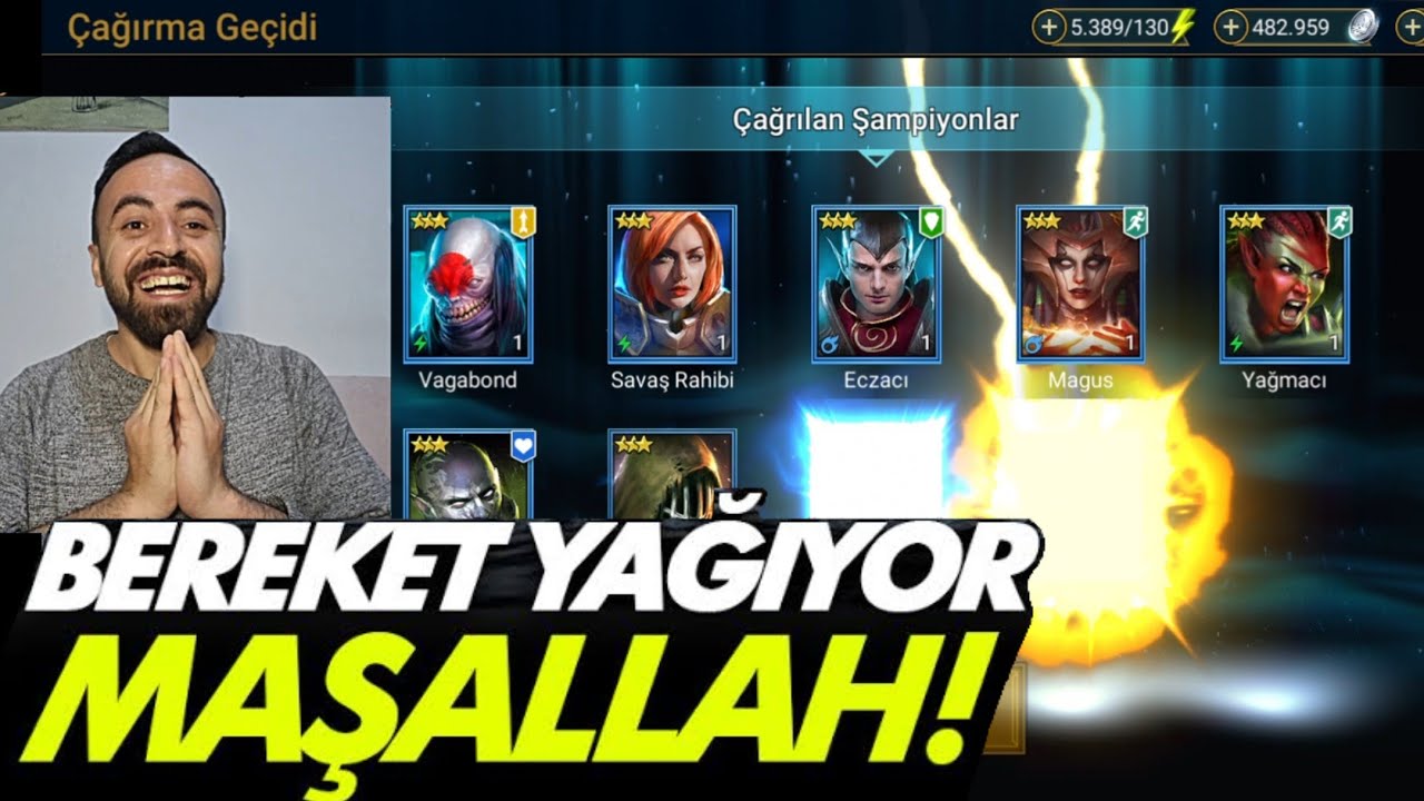 100 MAVİ TAŞA EFSO YAĞDI !!! / RAID: Shadow Legends Türkçe