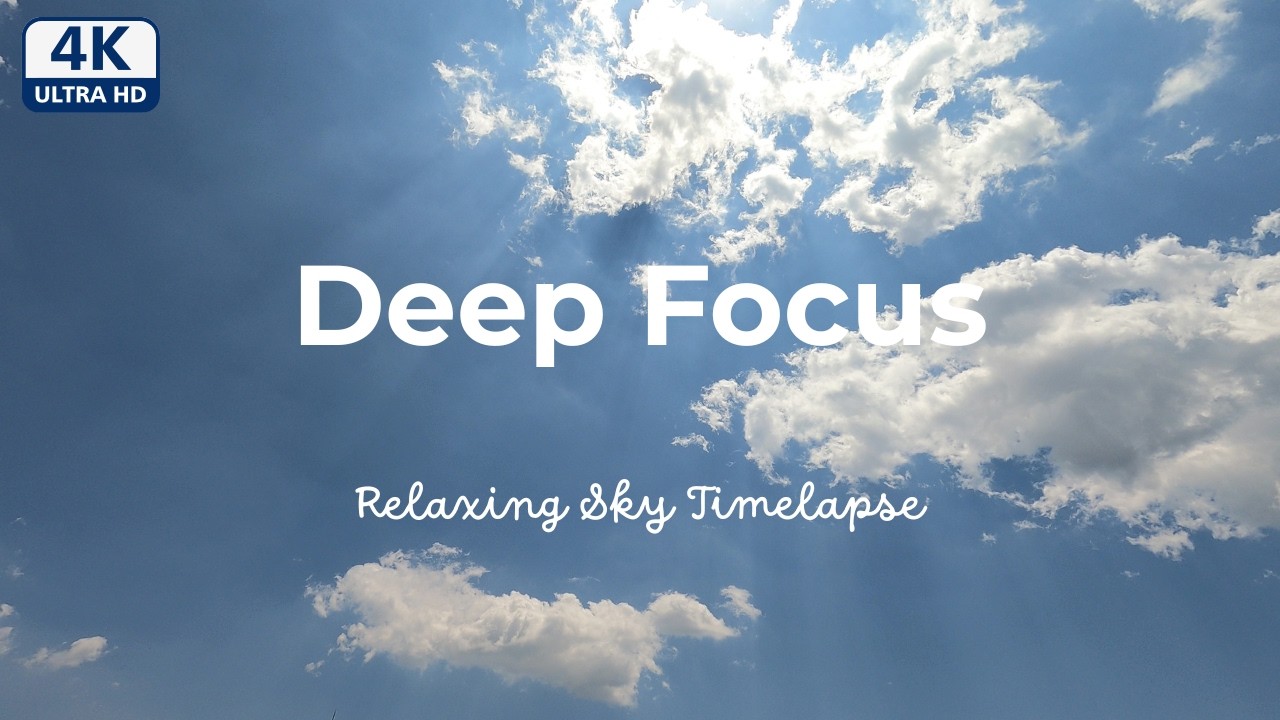 Deep Focus Music for Work & Study – Calm Balanced Background Sound