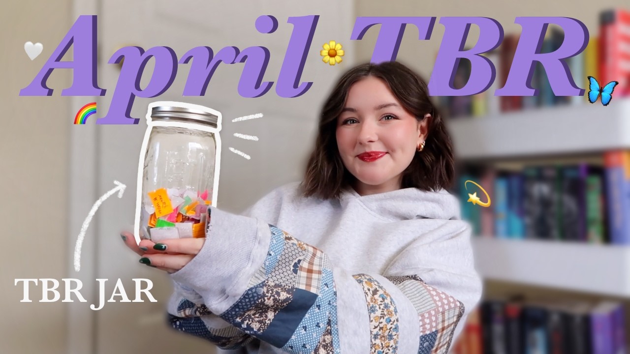 TBR prompt jar chooses my April reads 💜🦋 *April 2026 TBR*