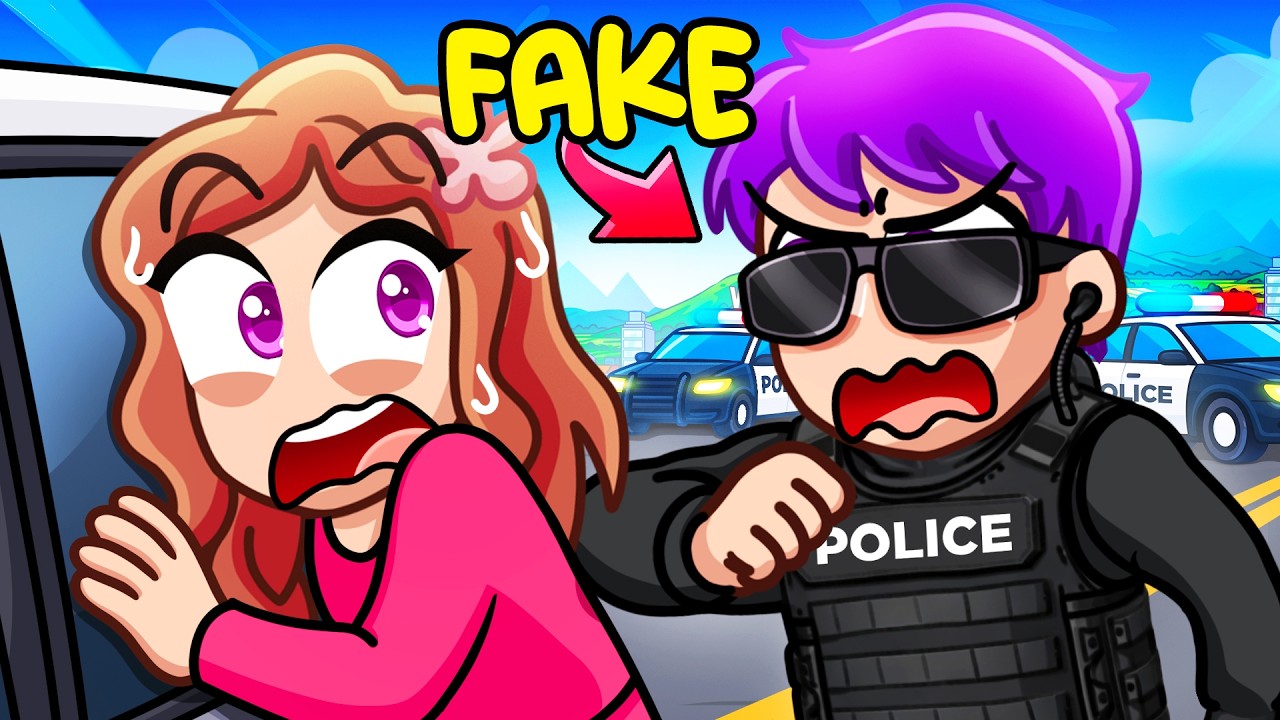 I Pretended to be a MEGA COP in GTA 5 To Troll My Friends...