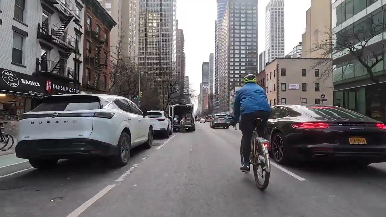 Scoot down 2nd Ave - Upper east side south.