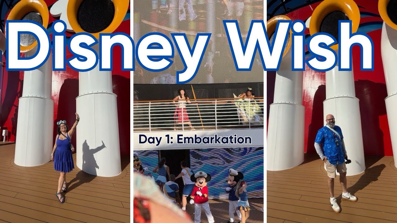 Our First Disney Cruise!! Day One: Embarkation Day