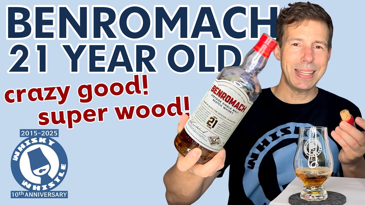 Benromach 21 Year Old Single Malt Whisky  -  the BEST 21 year old? | Whisky Whistle 747