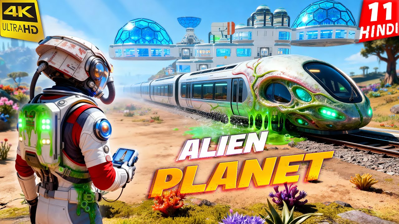 EXPLORE ALIEN PLANET | Planet Crafter Toxicity | 4K Gameplay HINDI
