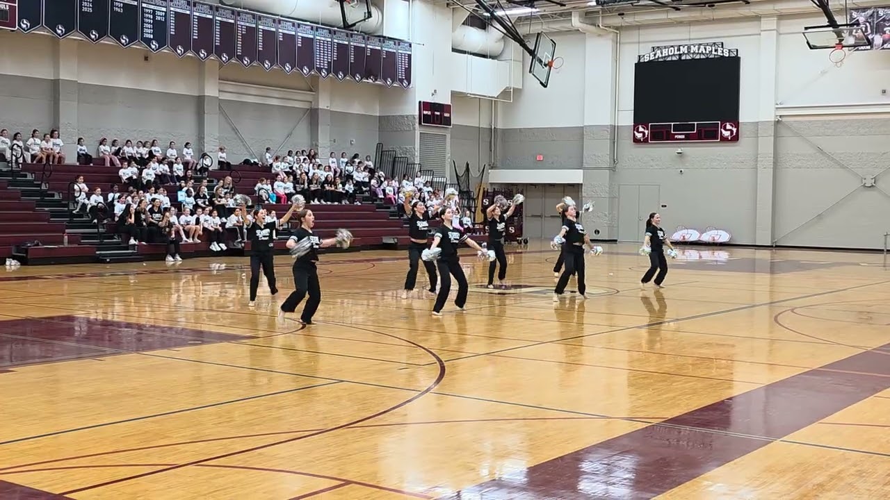Seaholm Dance Team Pom Routine