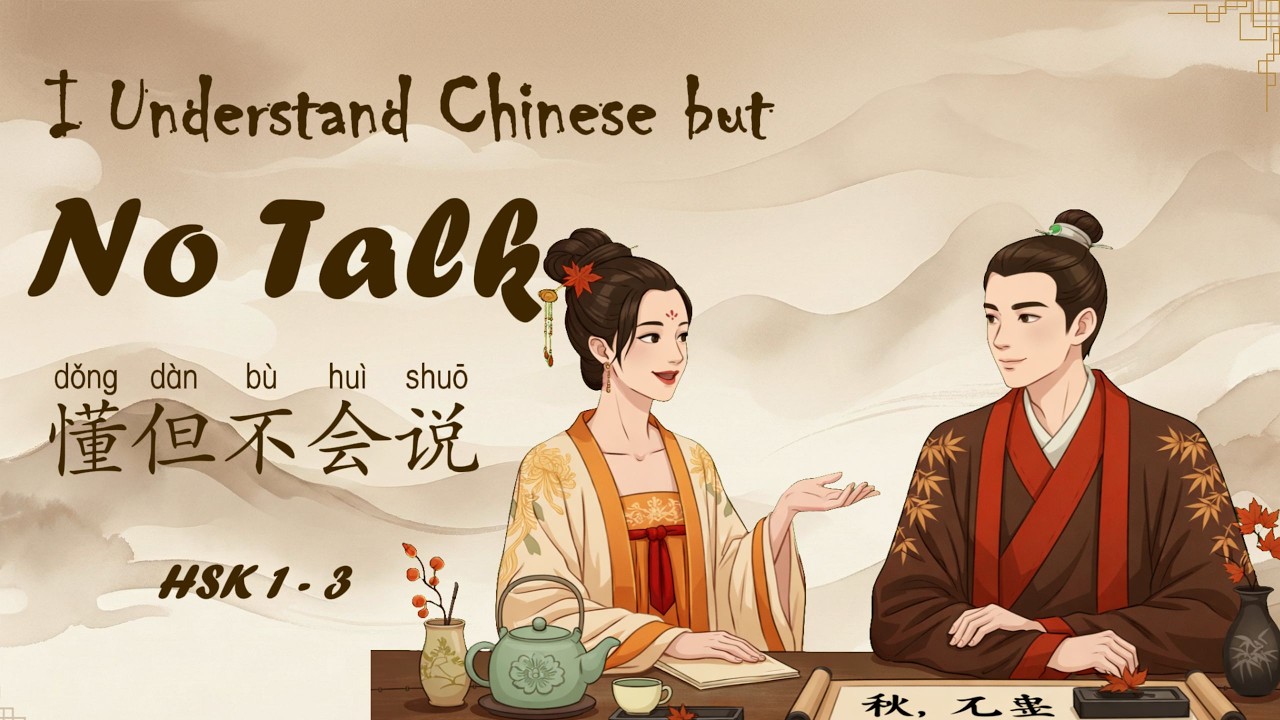 | HSK 1 - 3 | I Understand Chinese But I Can’t Speak 😭 | 8 Powerful Tips to Unlock Your Chinese
