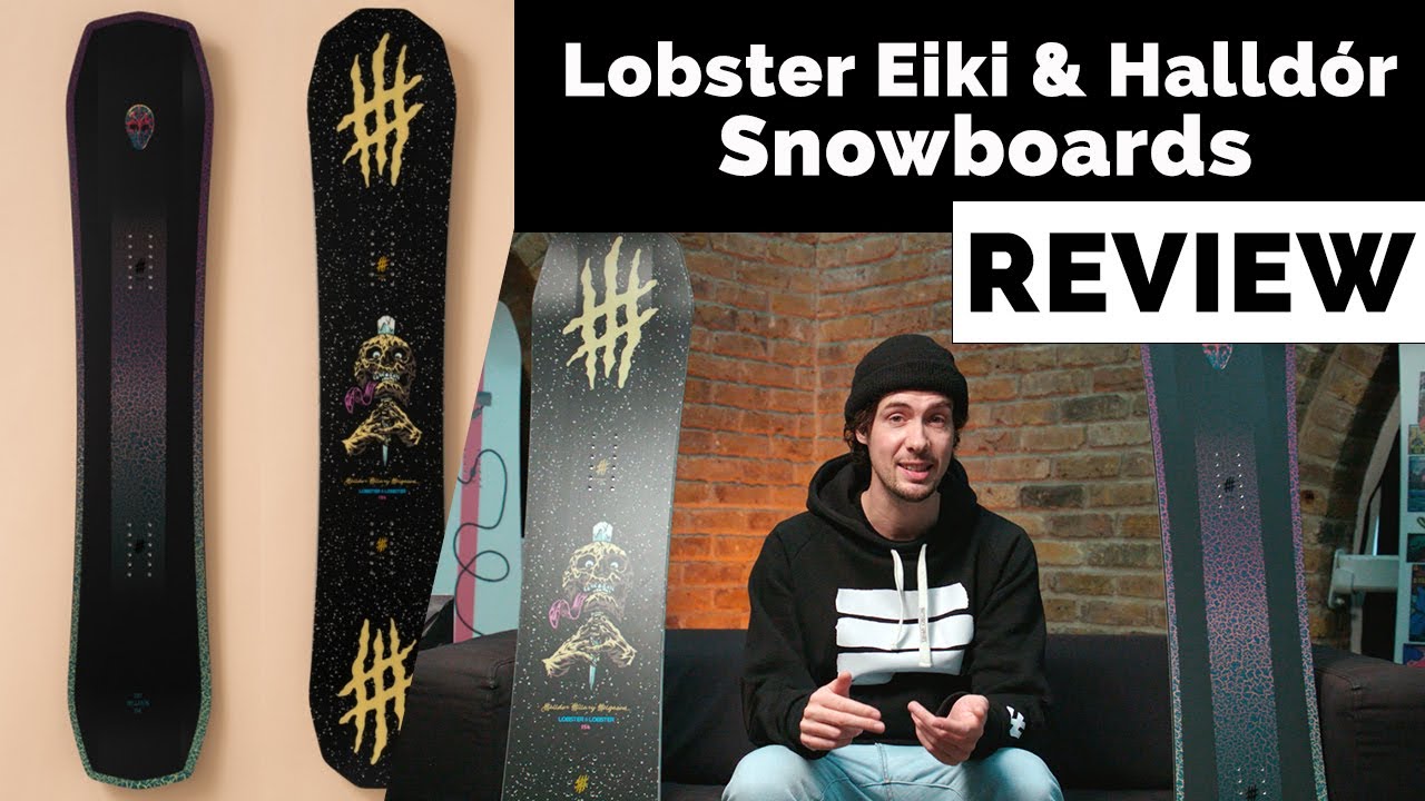 Lobster Halldor and Eiki Pro Snowboards | Quickfire Reviews