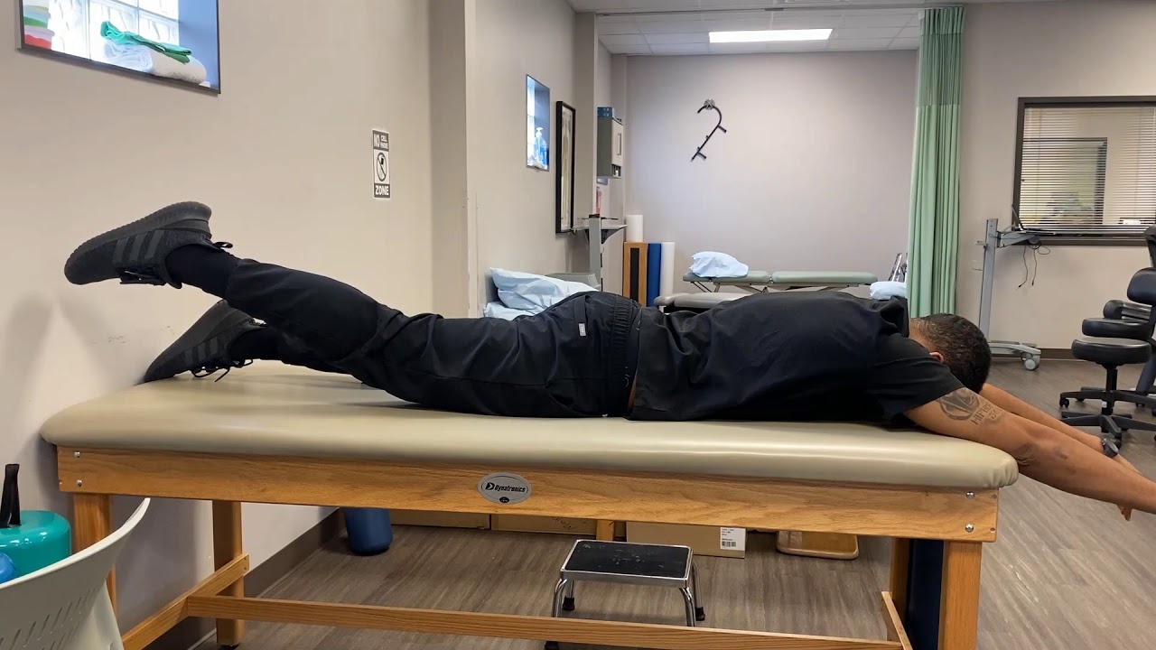 Prone Leg Lifts