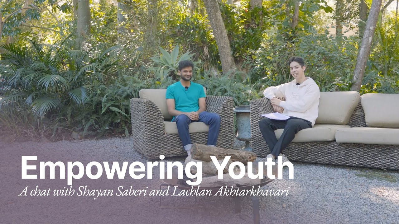 Empowering Youth - A Chat with Shayan Saberi & Lachlan Akhtarkhavari