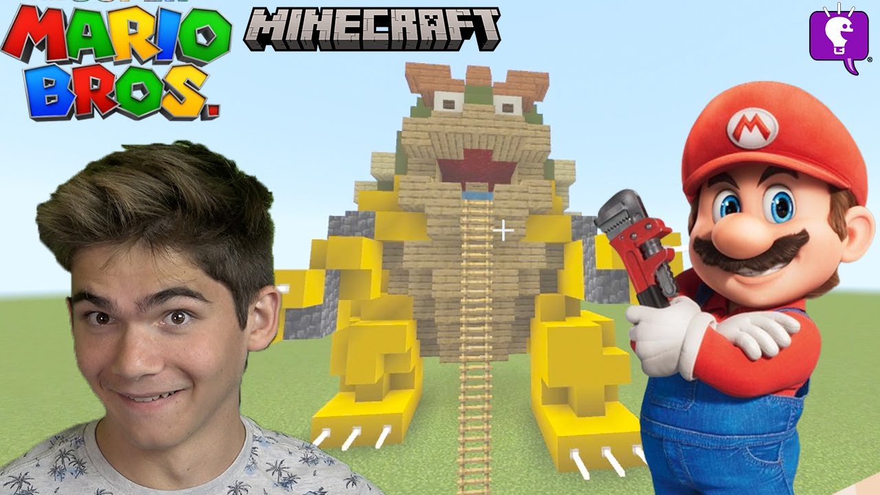 Сборка Super Mario Minecraft на HobbyFamilyTV